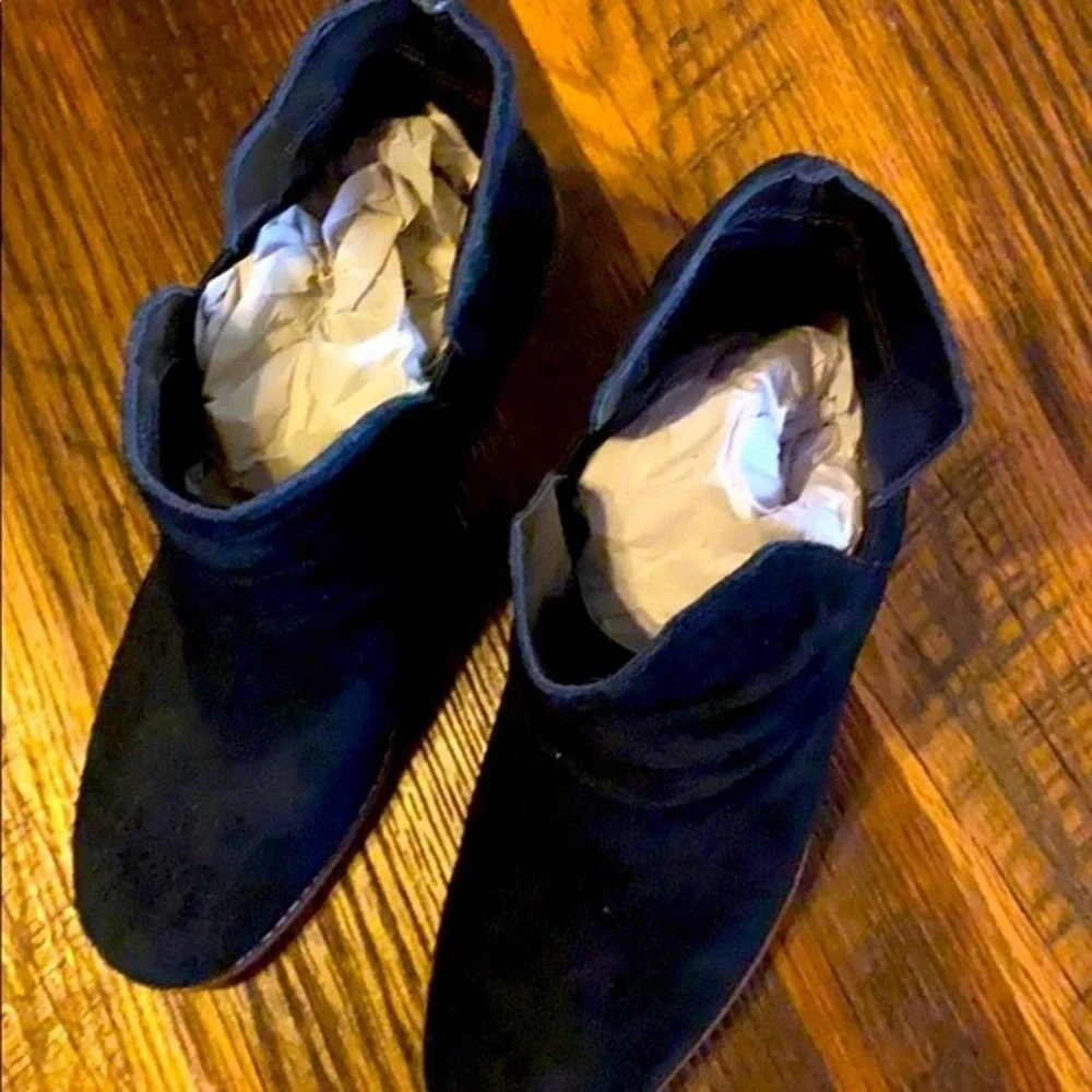 Cole Haan Alayna Slouch Suede Bootie - Picture 6 of 8